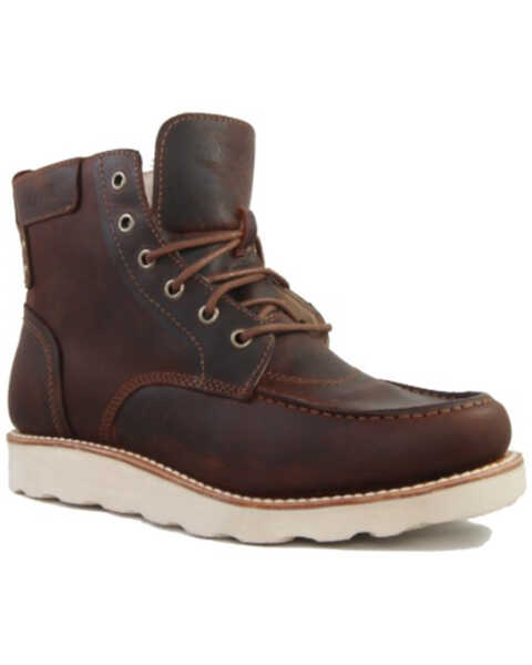 Image #1 - Superlamb Men's Dzo Work Boots - Soft Toe, Brown, hi-res