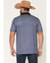 Image #4 - RANK 45&reg; Men's Urban Rancher Geo Print Short Sleeve Button-Down Polo Shirt, Navy, hi-res