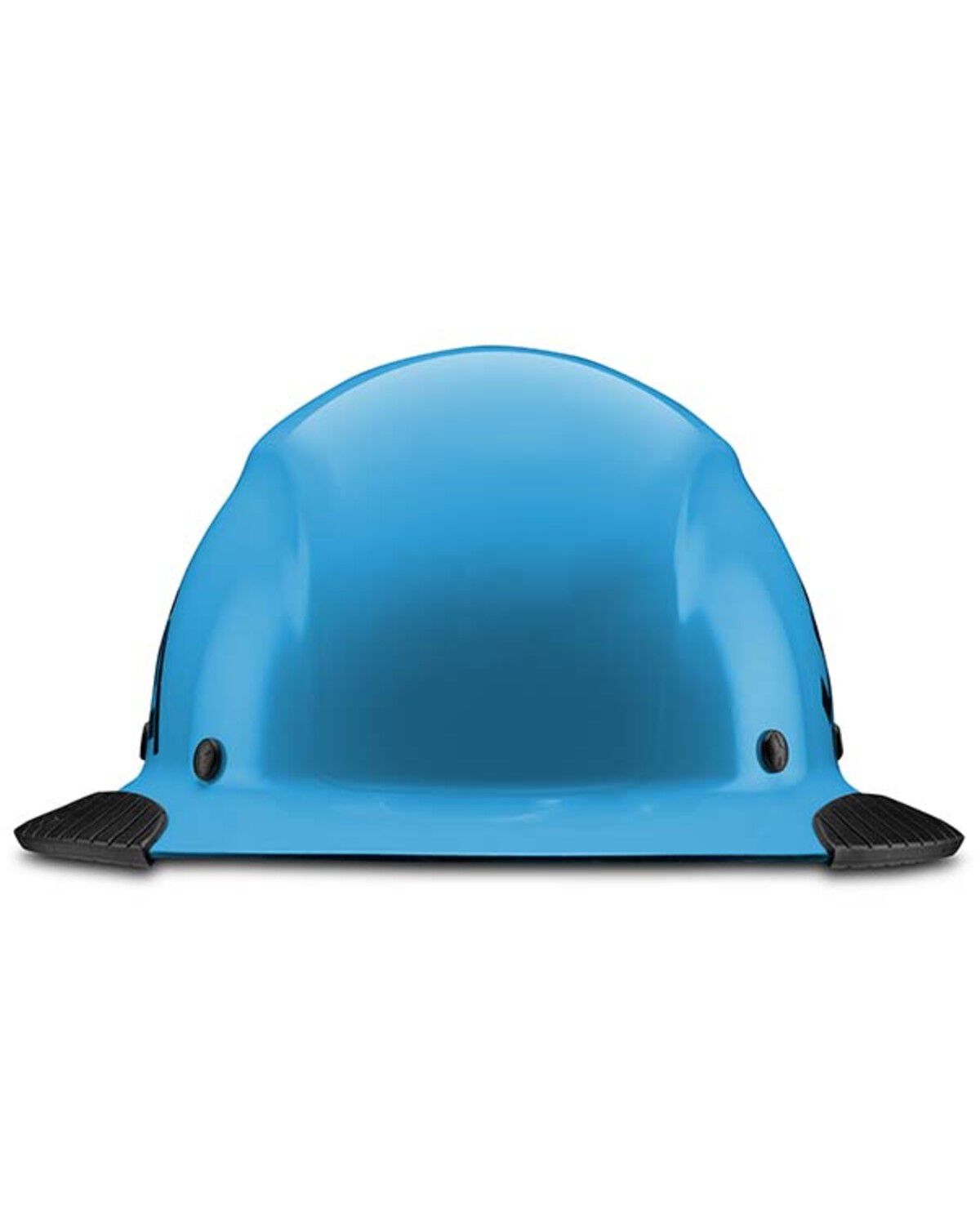 Image #1 - Lift Safety DAX Fifty 50 Carbon Fiber Full Brim Hard Hat, Black/turquoise, hi-res
