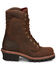 Image #2 - Chippewa Men's Super DNA 9" Waterproof Logger Work Boots - Soft Toe, Brown, hi-res