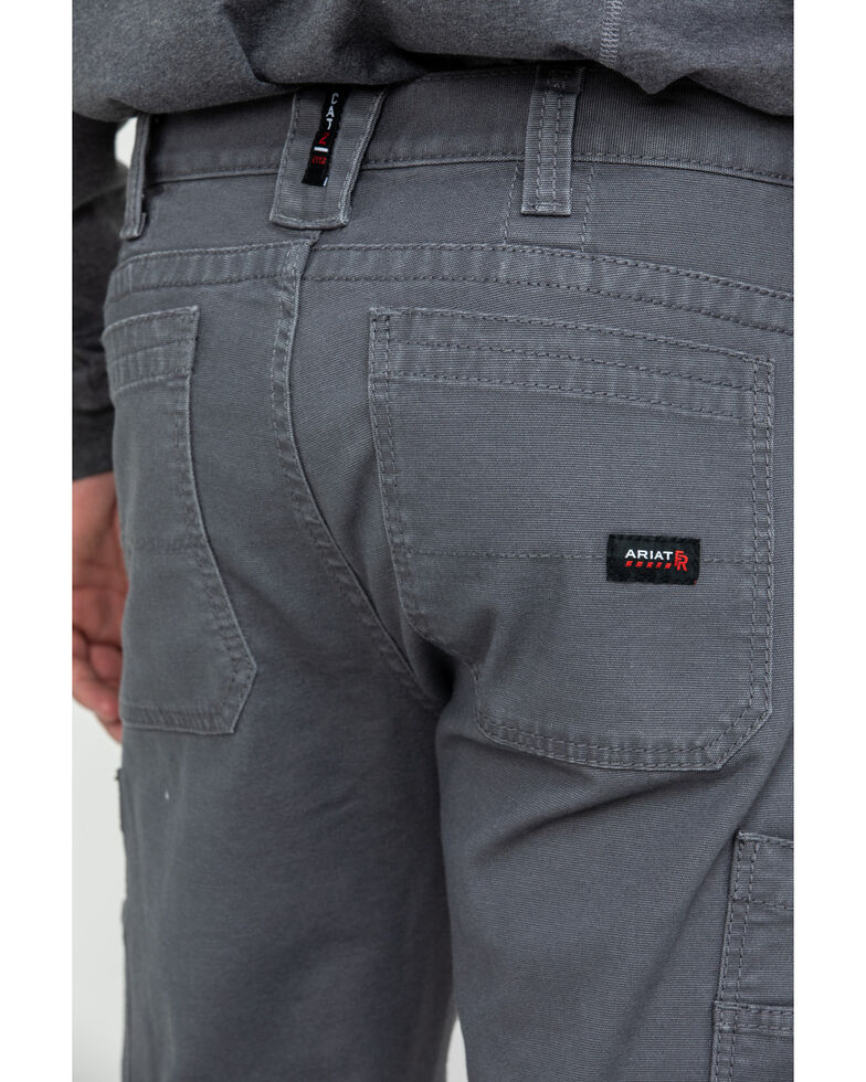 mens grey work trousers