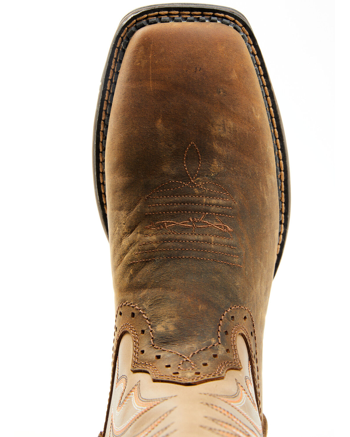 Image #6 - Brothers and Sons Men's Tyche Obsessed Bone Performance Leather Western Boots - Broad Square Toe, , hi-res