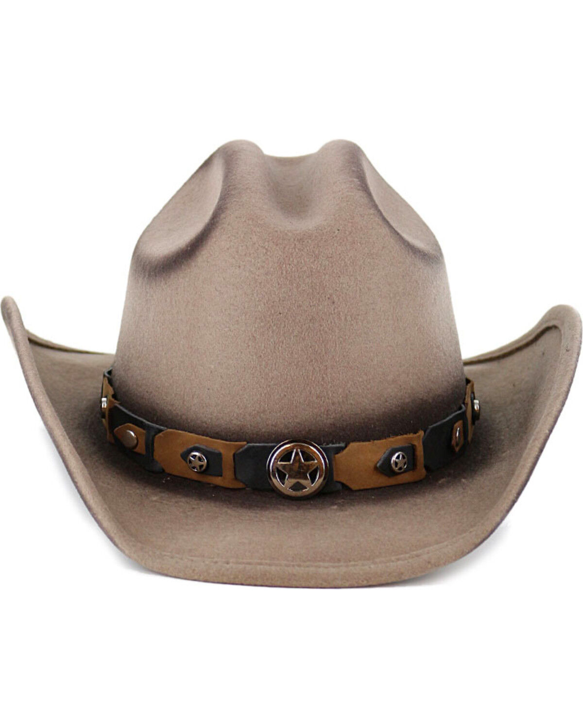 Image #2 - Cody James Kids' Yearling Felt Cowboy Hat, Tan, hi-res