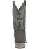 Image #4 - Lucchese Men's Rudy Western Boot - Broad Square Toe, Grey, hi-res