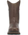 Laredo Men's Rake Western Work Boots - Soft Toe, Brown, hi-res