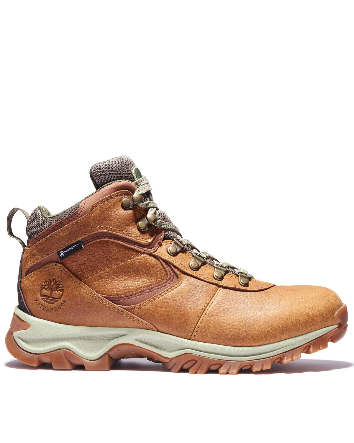Image #2 - Timberland Men's Mt. Maddsen Waterproof Hiking Boots - Soft Toe, Tan, hi-res