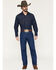 Image #1 - Wrangler 31MWZ Cowboy Cut Relaxed Fit Prewashed Jeans, Indigo, hi-res