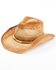 Shyanne Women's Thonny Western Straw Hat, Tan, hi-res