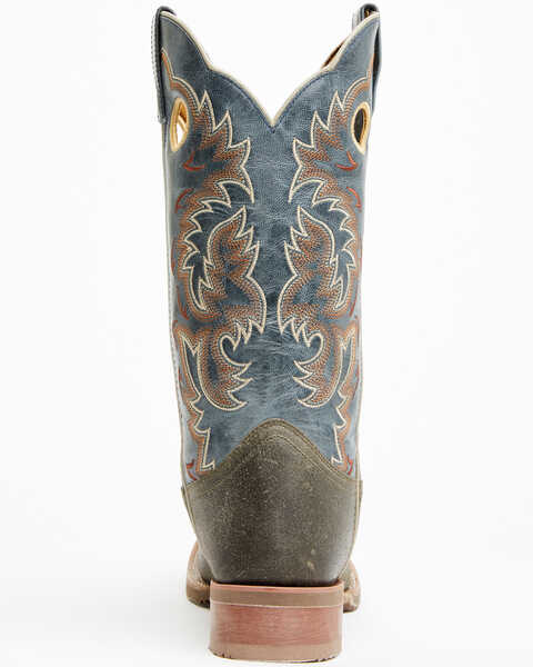 Image #5 - Laredo Men's Peete Western Boots - Broad Square Toe , Grey, hi-res