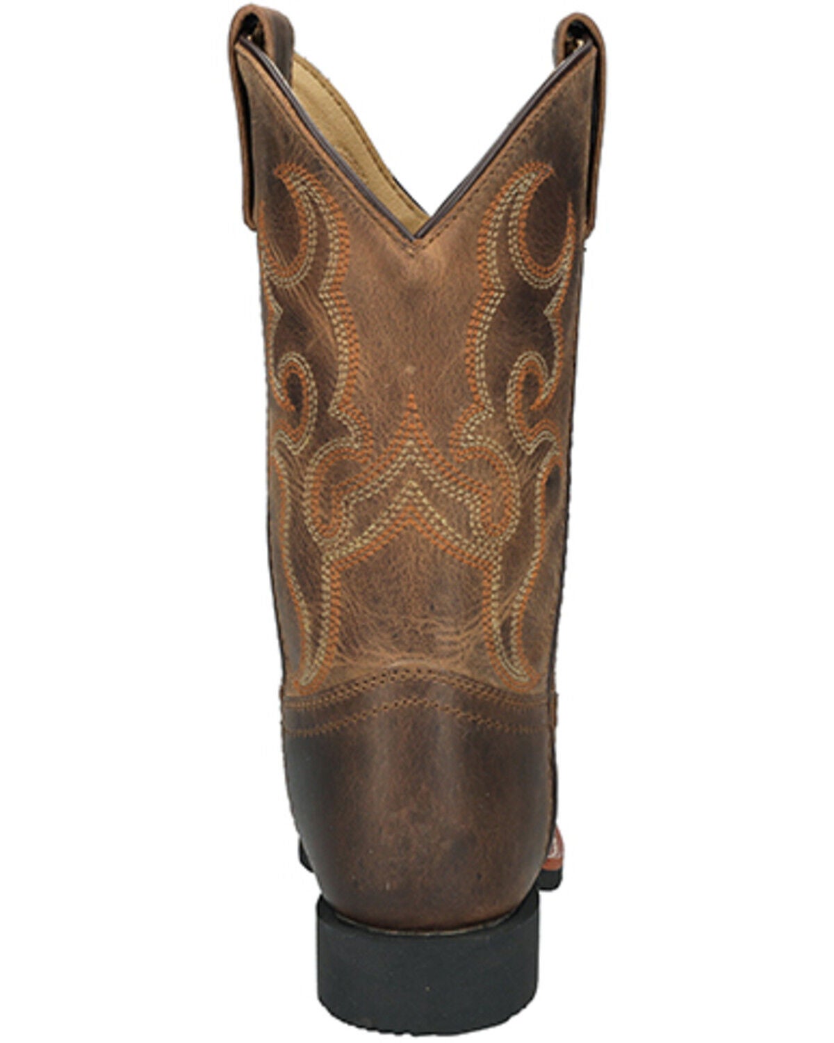 Image #5 - Smoky Mountain Little Boys' Showdown Western Boots - Round Toe, Brown, hi-res