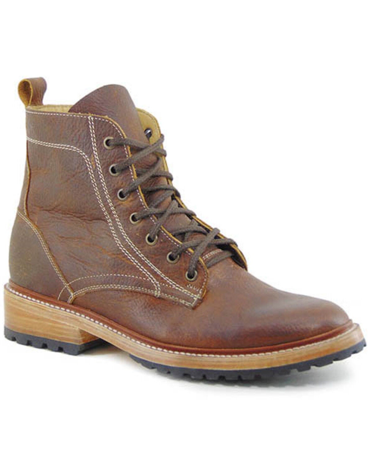 Stetson Men's Chukka Casual Boots - Round Toe, Brown, hi-res