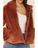 Image #3 - 26 International Women's Rust Faux Fur Hooded Jacket , Rust Copper, hi-res