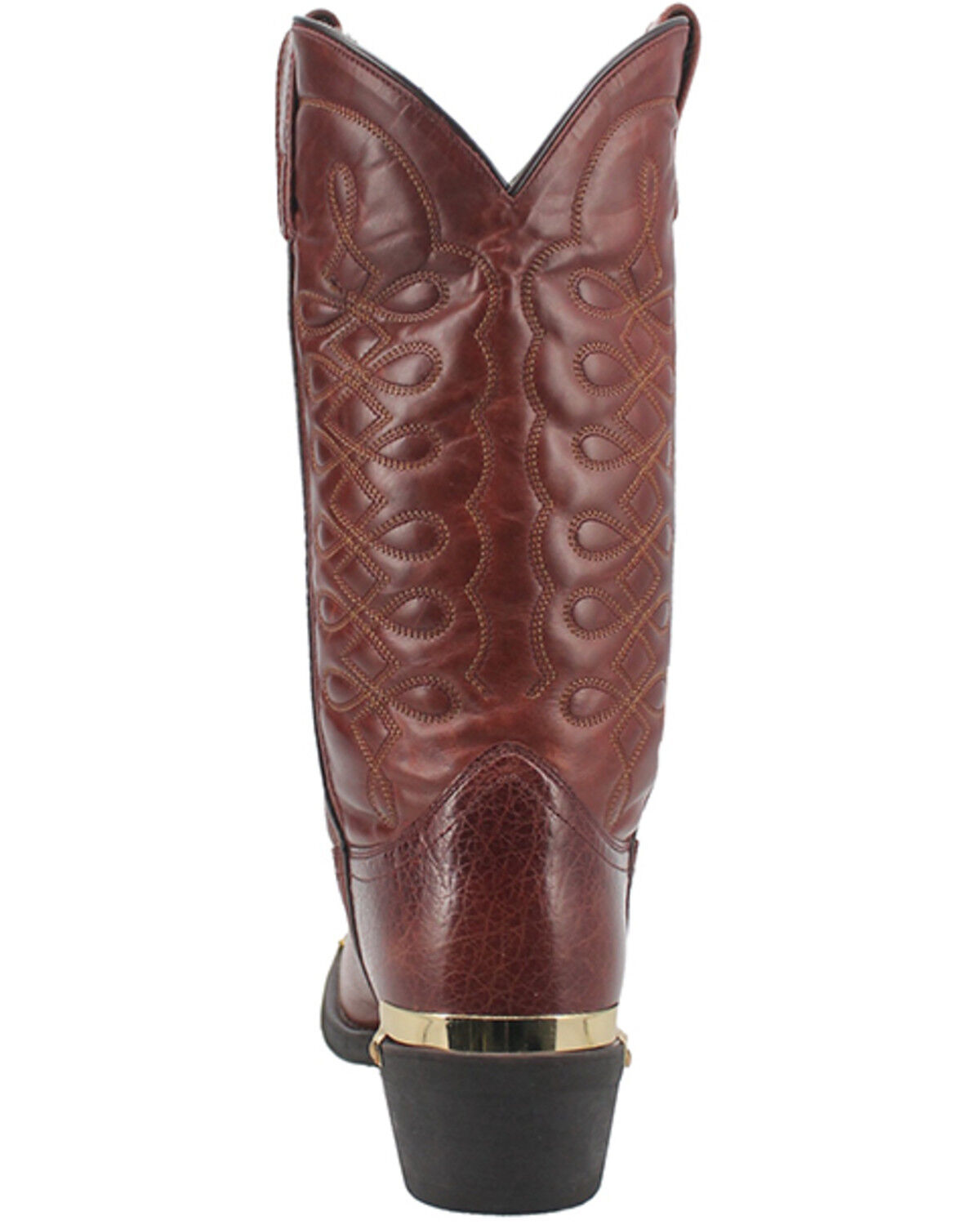 Image #5 - Laredo Men's 12" Western Boots - Round Toe, Russett, hi-res