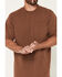 Image #3 - Hawx Men's Forge Solid Short Sleeve Pocket Work T-Shirt, Brown, hi-res