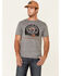 Pendleton Men's Olympic Park Heritage Graphic Short Sleeve T-Shirt , Grey, hi-res