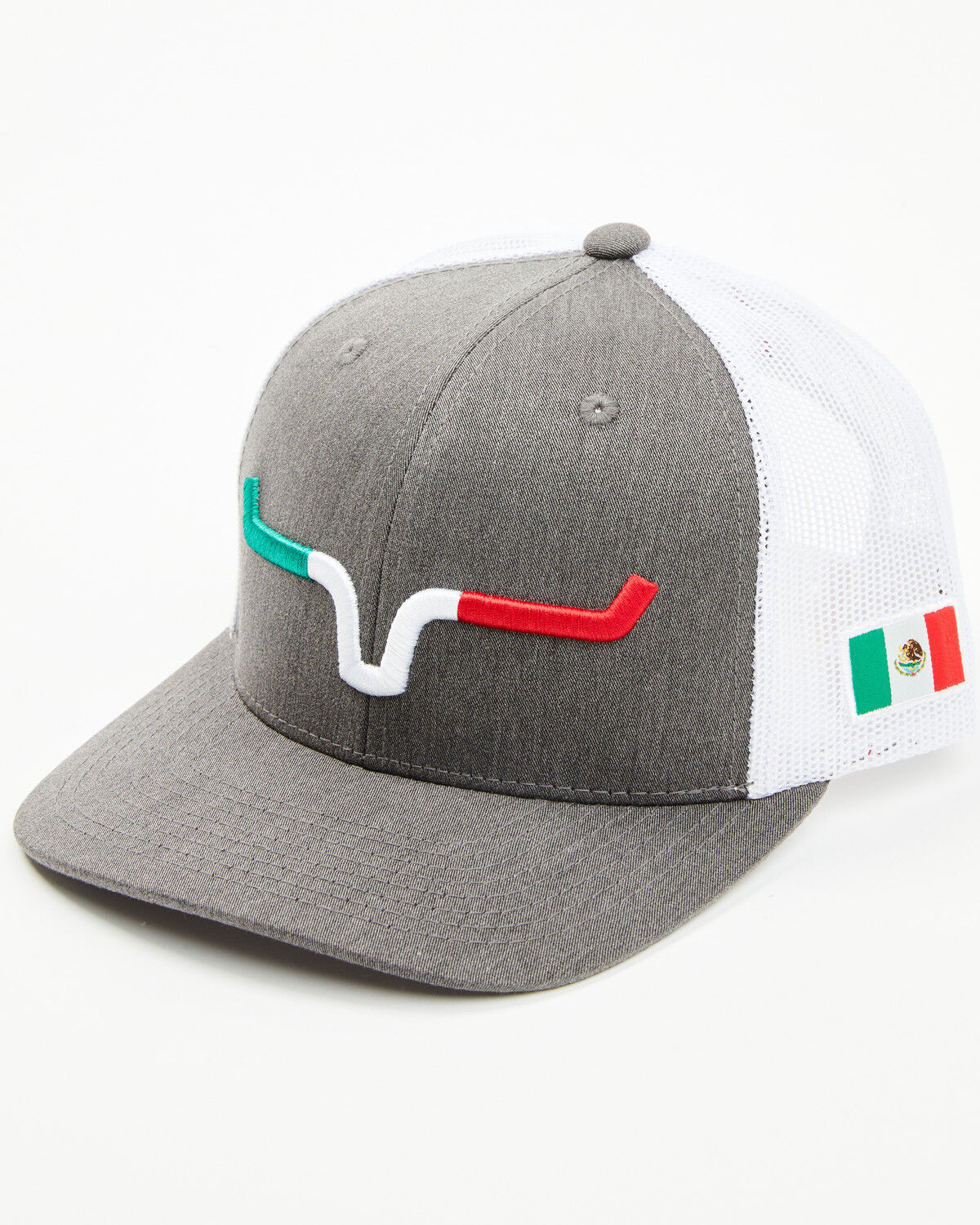 Image #1 - Kimes Ranch Men's Semana Logo Ball Cap, Charcoal, hi-res