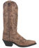 Image #2 - Laredo Women's Smooth Operator Western Boots - Snip Toe, Taupe, hi-res