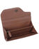 Myra Women's Fantabulouz Leather Wallet, Brown, hi-res