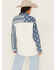 Image #4 - Wrangler Retro Women's Stars and Stripes Long Sleeve Snap Western Shirt, White, hi-res