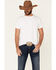 Image #2 - Ariat Men's M4 Denali Malone Dark Stretch Stackable Relaxed Straight Jeans, Blue, hi-res