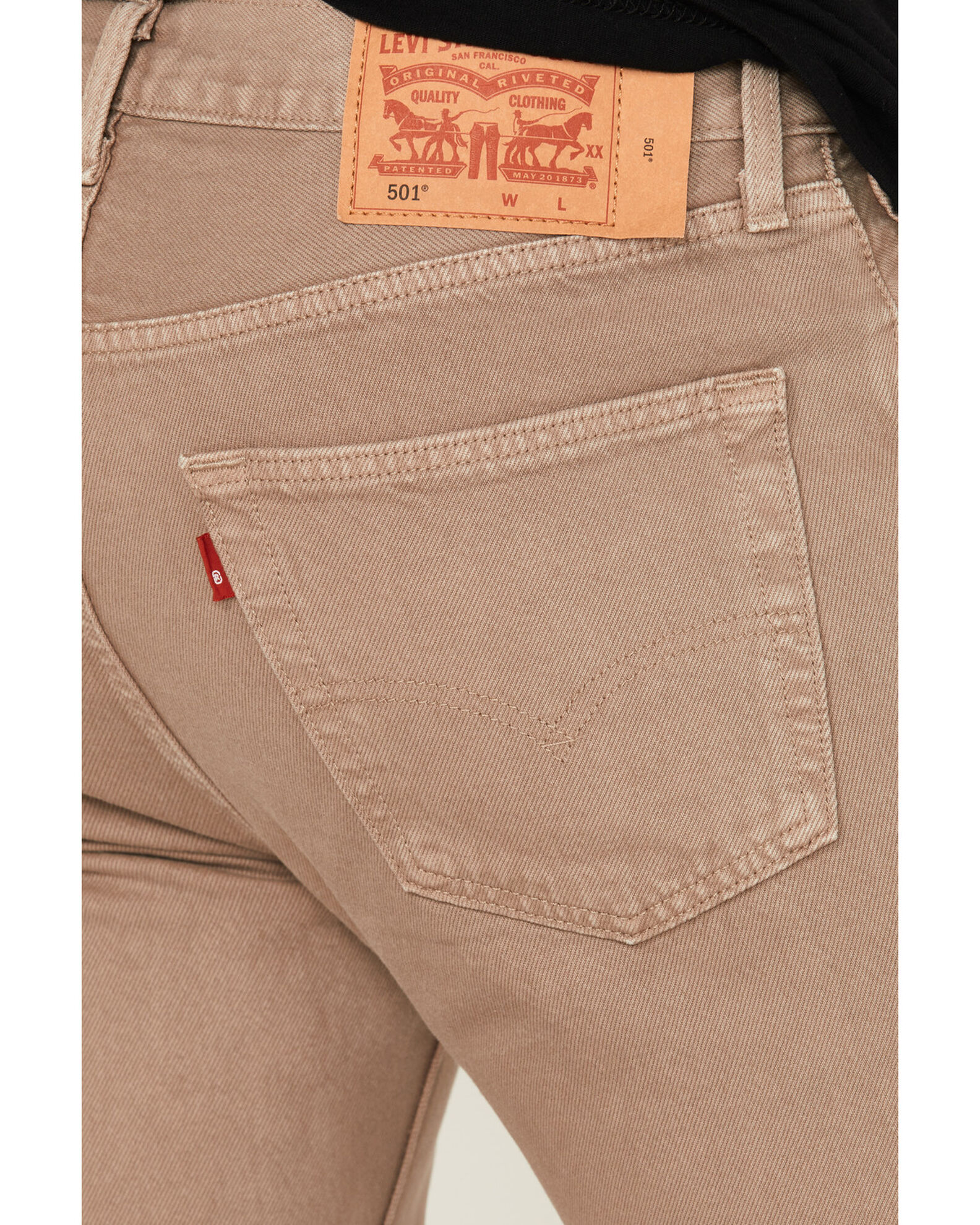 Beige levis 501 cheap