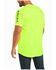 Image #2 - Ariat Men's Lime Rebar Heat Fighter Long Sleeve Work Pocket T-Shirt, Bright Green, hi-res