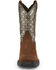 Image #4 - Tony Lama Men's Diboll Diamond Plate Western Work Boots - Composite Toe, Silver, hi-res