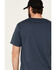 Image #5 - Tin Haul Men's Sunset & Cactus Graphic Short Sleeve T-Shirt , Blue, hi-res