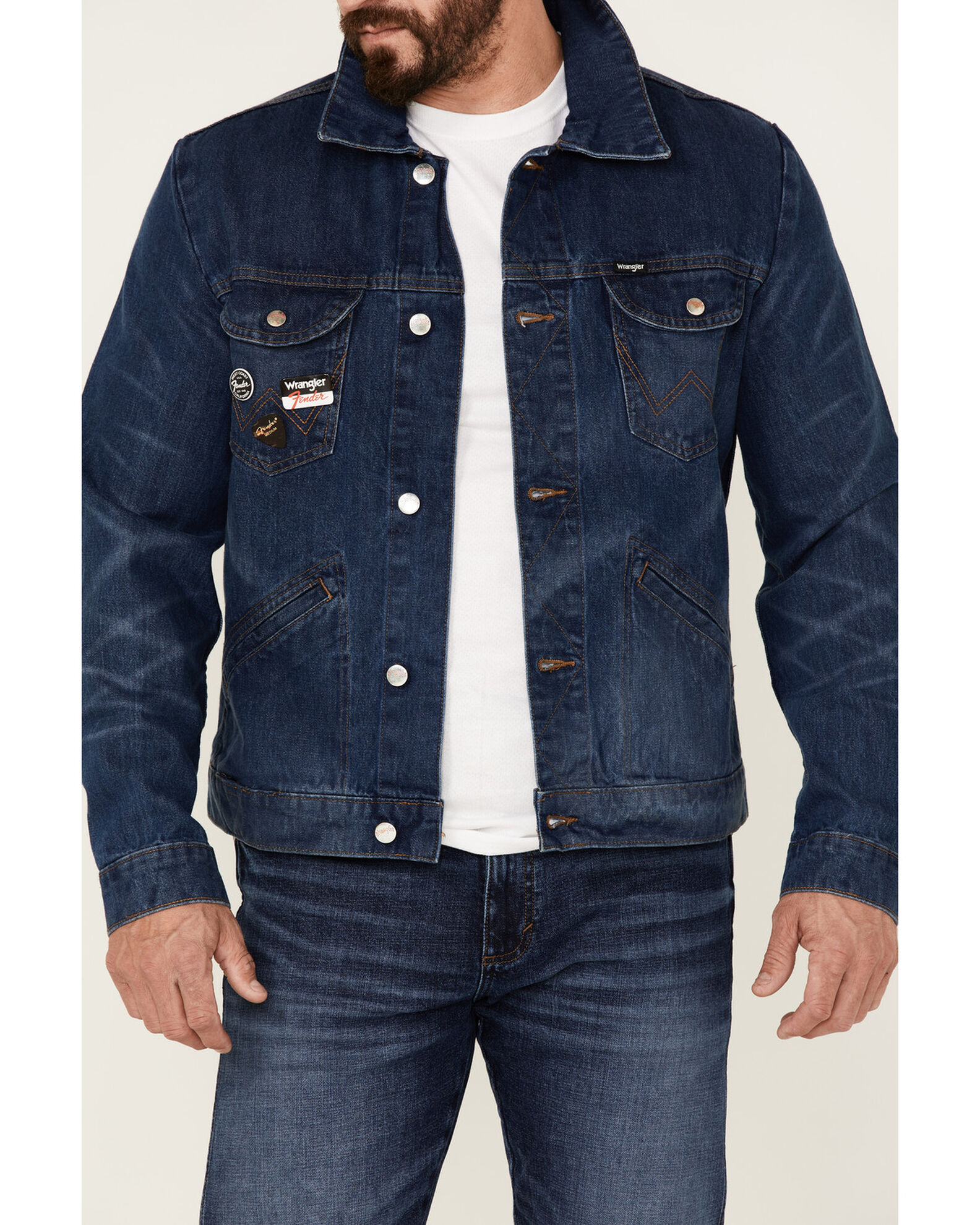 Rockstar fur denim jacket top