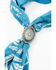 Image #3 - Idyllwind Women's Bessie Antique Silver Bandana Necklace, Blue, hi-res