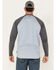 Image #4 - Cody James FR Men's Long Sleeve Baseball Work T-Shirt, Bright Blue, hi-res
