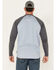Image #4 - Cody James FR Men's Long Sleeve Baseball Work T-Shirt , Bright Blue, hi-res