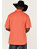 Image #4 - Ariat Men's Tek 2.0 Hibiscus Polo Shirt , Light Red, hi-res