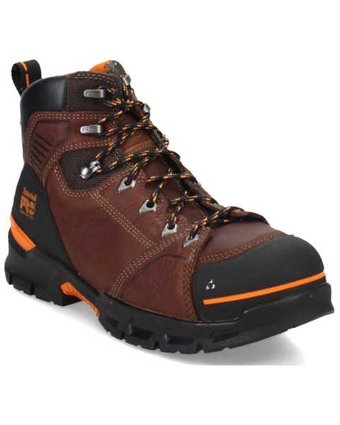 Timberland Men's 6" Endurance Work Boots - Composite Toe , Brown, hi-res