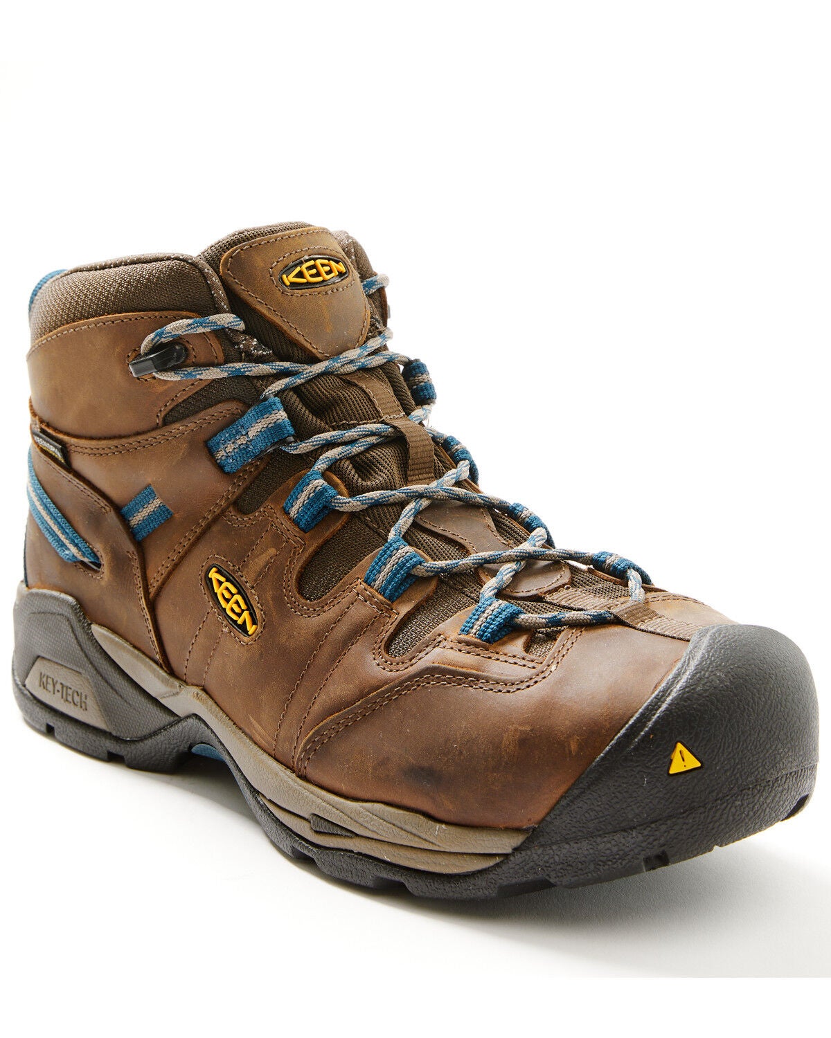 Keen Men's Detroit XT Waterproof Work Boots - Steel Toe, Brown, hi-res