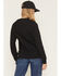 Image #4 - Carhartt Women's FR Force&reg; Relaxed Fit Midweight Logo Sleeve Graphic Sweatshirt, Black, hi-res