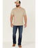 Brothers & Sons Men's Basic Pocket T-Shirt , Sand, hi-res