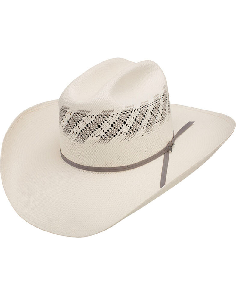 Stetson Men's Thunder 10x Straw Cowboy Hat, Natural, hi-res