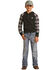 Rock & Roll Denim Boys' Light Wash Vintage Rock & Roll Bootcut Jeans, Blue, hi-res