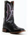 Dan Post Women's Back Cut Python Exotic Western Boot - Broad Square Toe, Black, hi-res