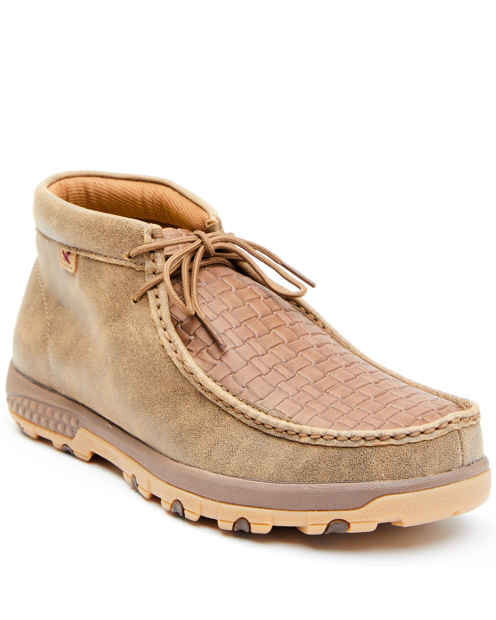 Image #1 - Twisted X Men's Chukka Driving Mocs, Brown, hi-res