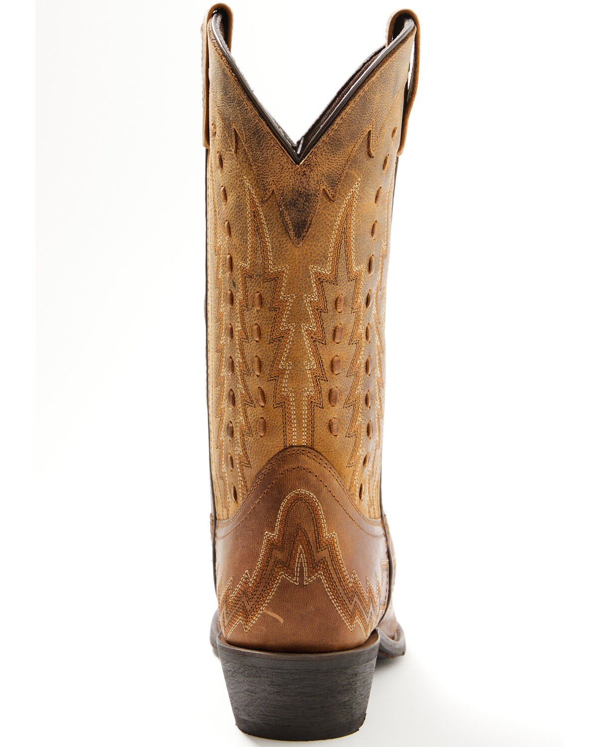 Image #5 - Laredo Men's Silverdale Western Boot - Snip Toe, Tan, hi-res