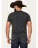 Image #4 - Rock & Roll Denim Men's Scenic Skull Short Sleeve Graphic T-Shirt, Charcoal, hi-res