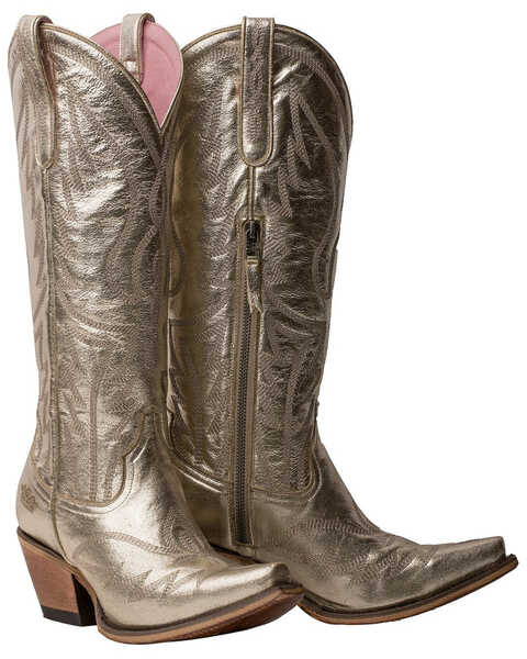 Junk Gypsy by Lane Women's Nighthawk Western Boots - Snip Toe, Silver, hi-res