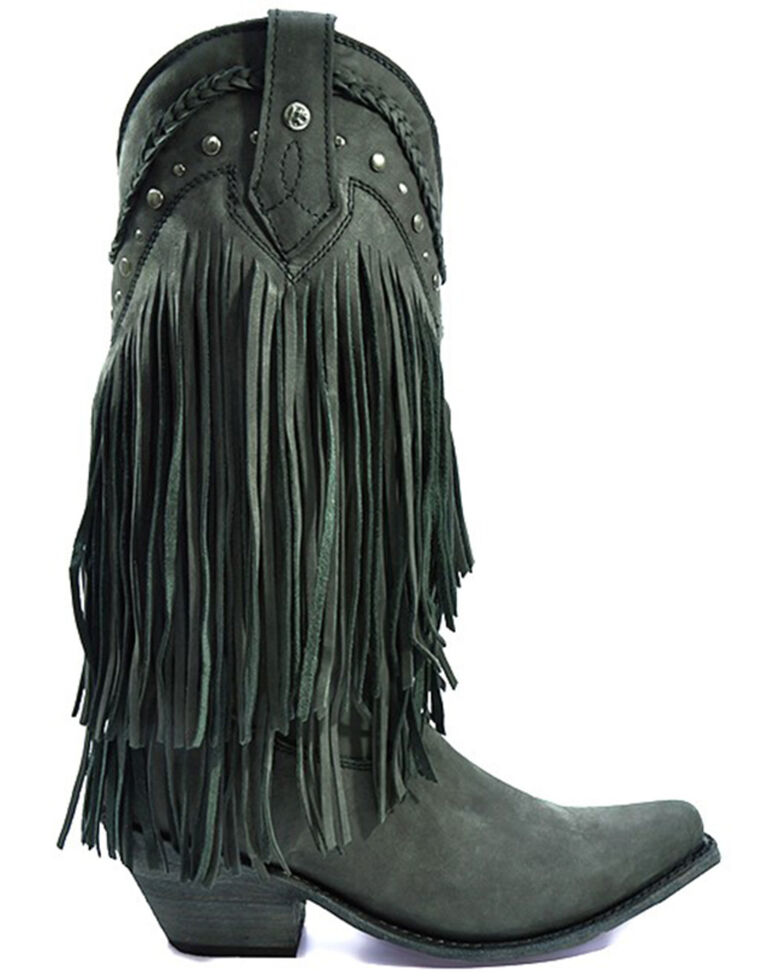 Liberty Black Women's Vegas Moro Western Boots - Snip Toe, Black, hi-res