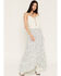 Image #1 - Idyllwind Women's Savanna Floral Print High-Low Maxi Skirt, Cream, hi-res
