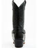 Laredo Men's Concho Harness Western Boots - Medium Toe, Black, hi-res