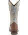 Image #5 - Ferrini Men's Ostrich Patchwork Exotic Western Boots - Broad Square Toe, Kango, hi-res