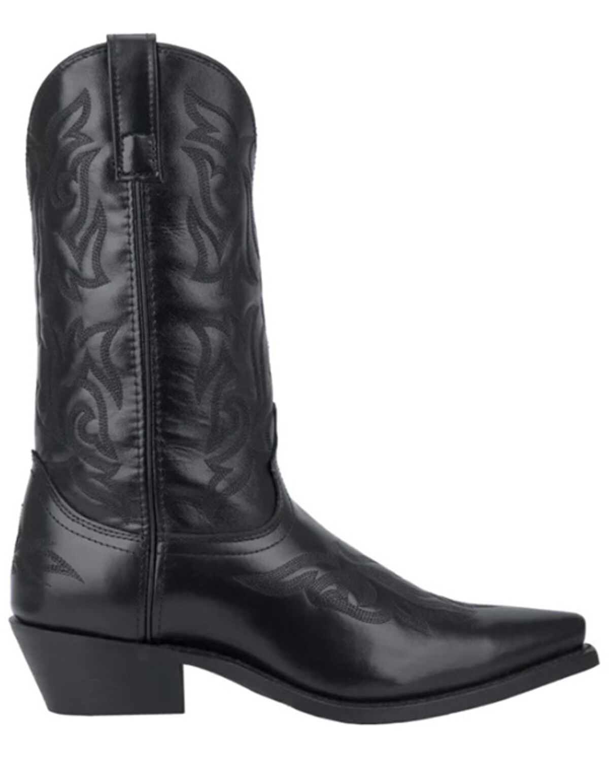 Image #3 - Laredo Men's Hawk Western Boots - Snip Toe, Black, hi-res