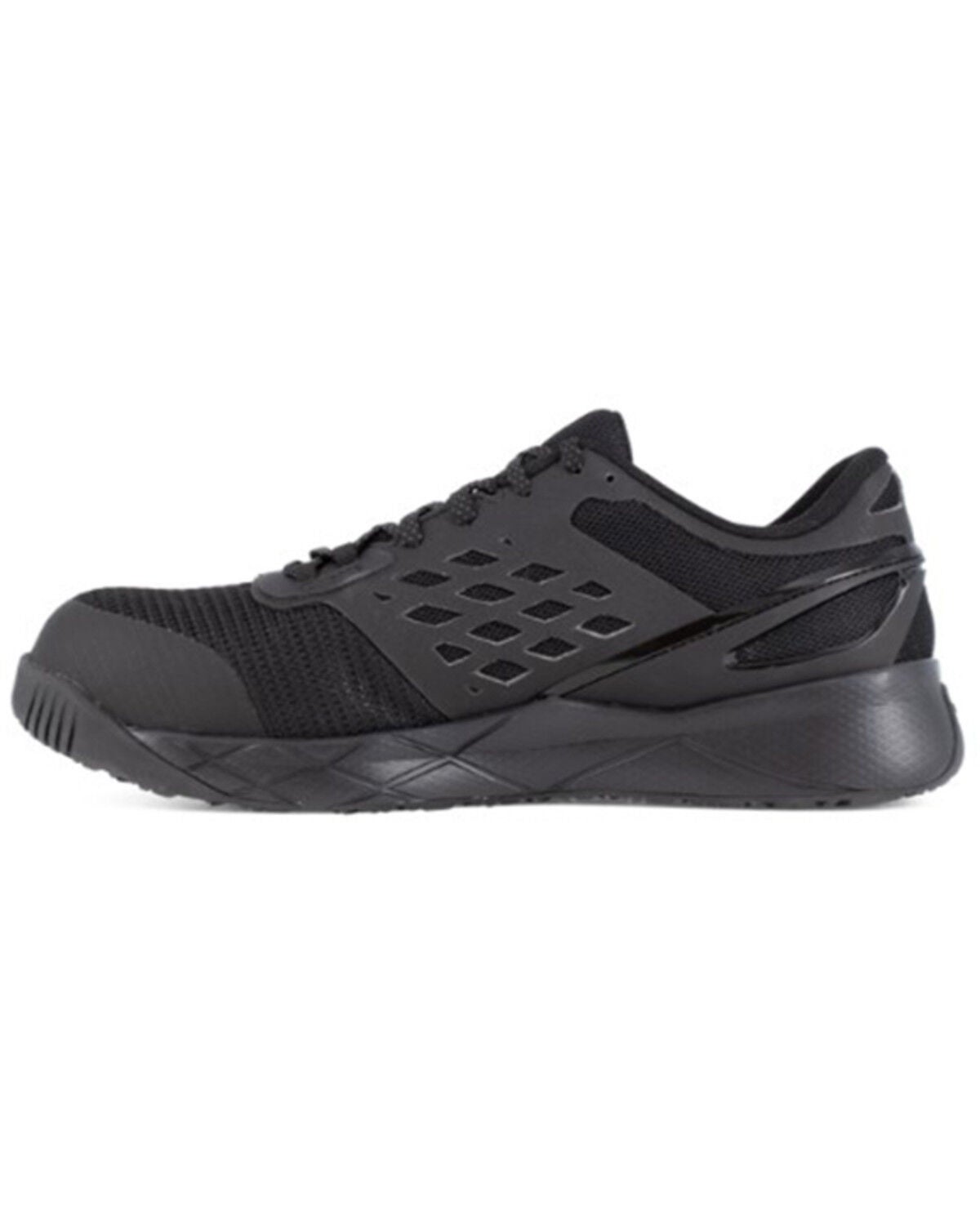 Image #3 - Reebok Men's Nanoflex Athletic Work Shoes - Composite Toe, Black, hi-res